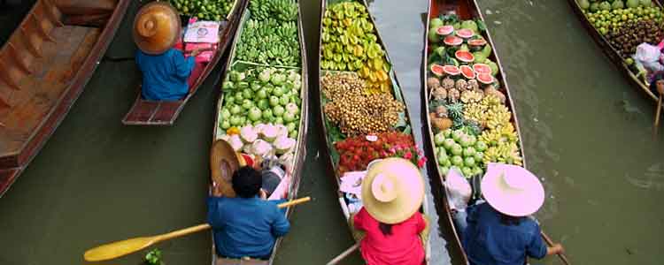 bangkok floating market