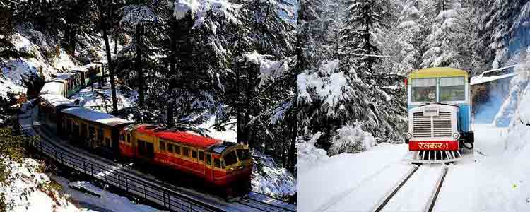 toy train shimla